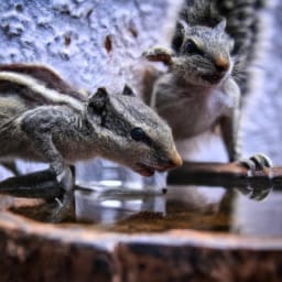 Do Squirrels Drink Water