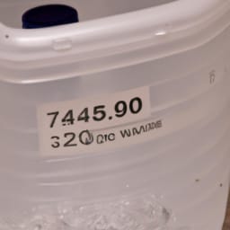 How Much Does 5 Gallons Of Water Weight