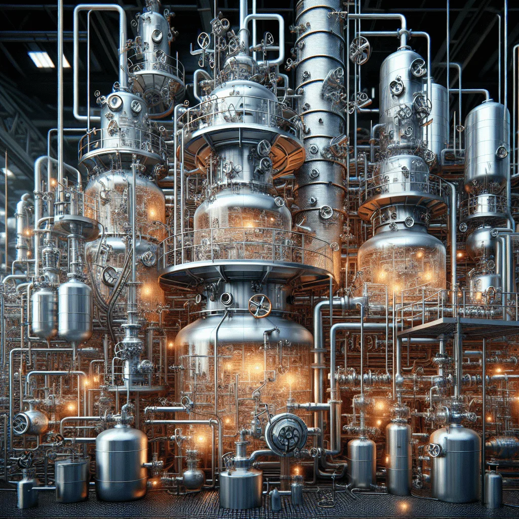 Distilling Column Chemistry
