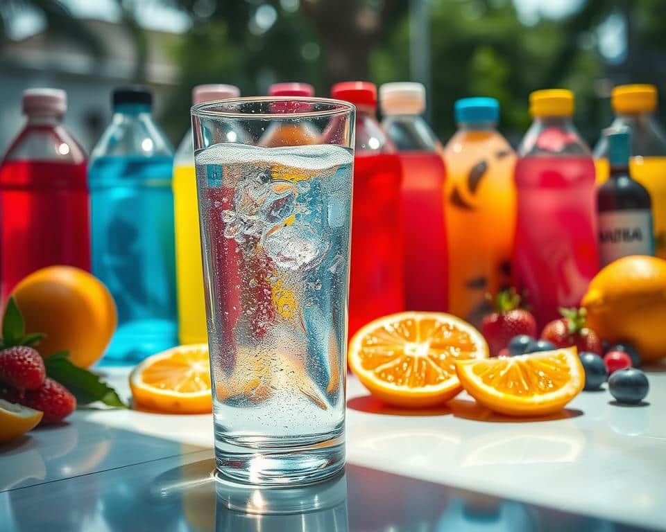 water vs sports drinks