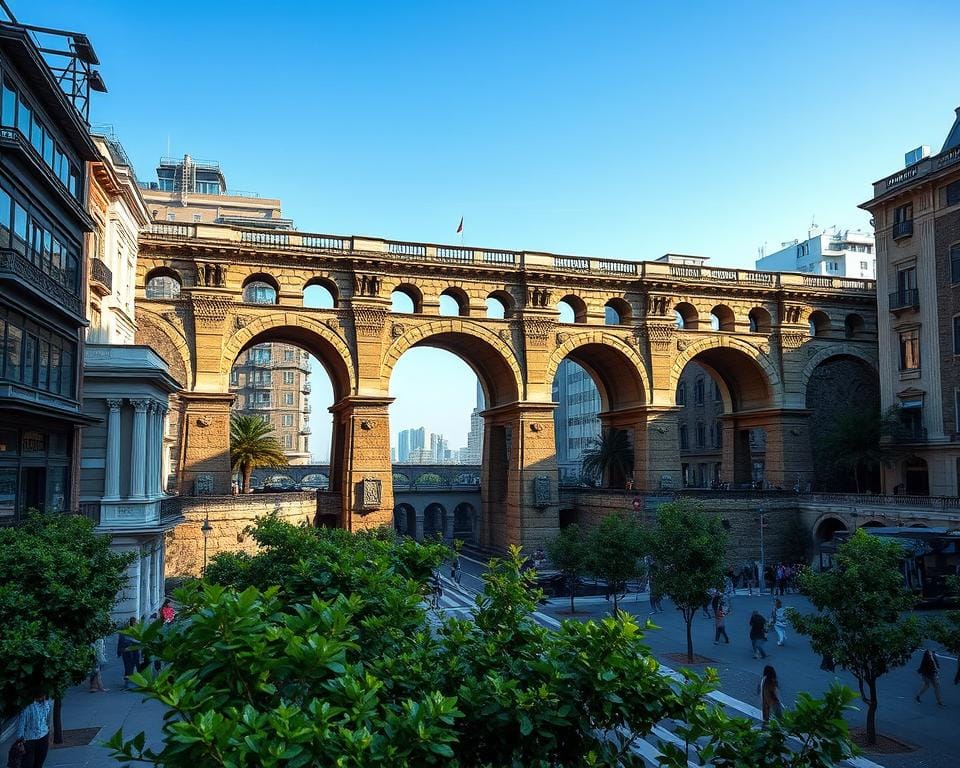 Aqueducts in urban planning
