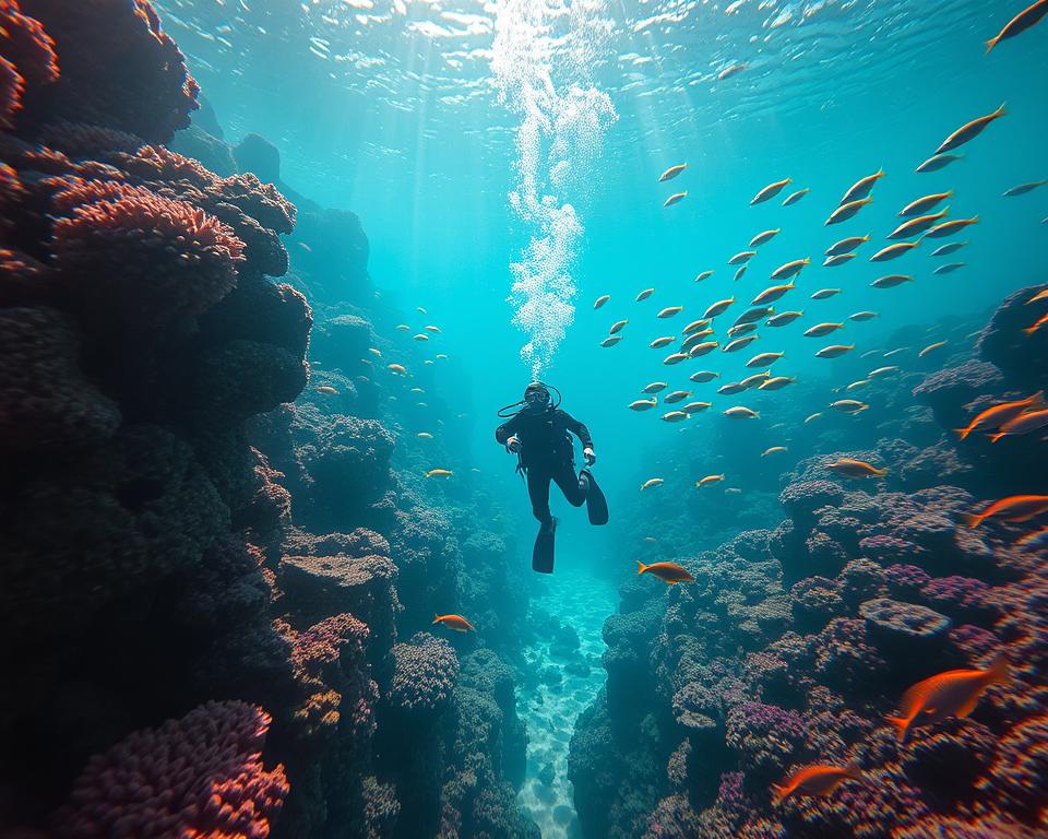 comfort zone in diving