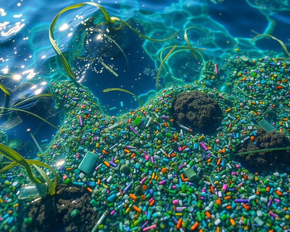 microplastics in water