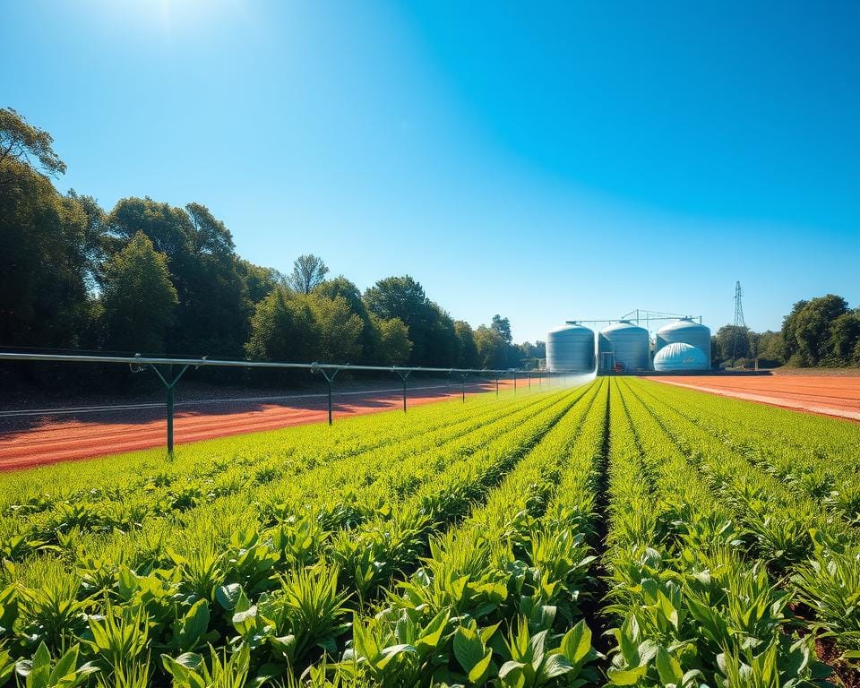 recycled water for farming