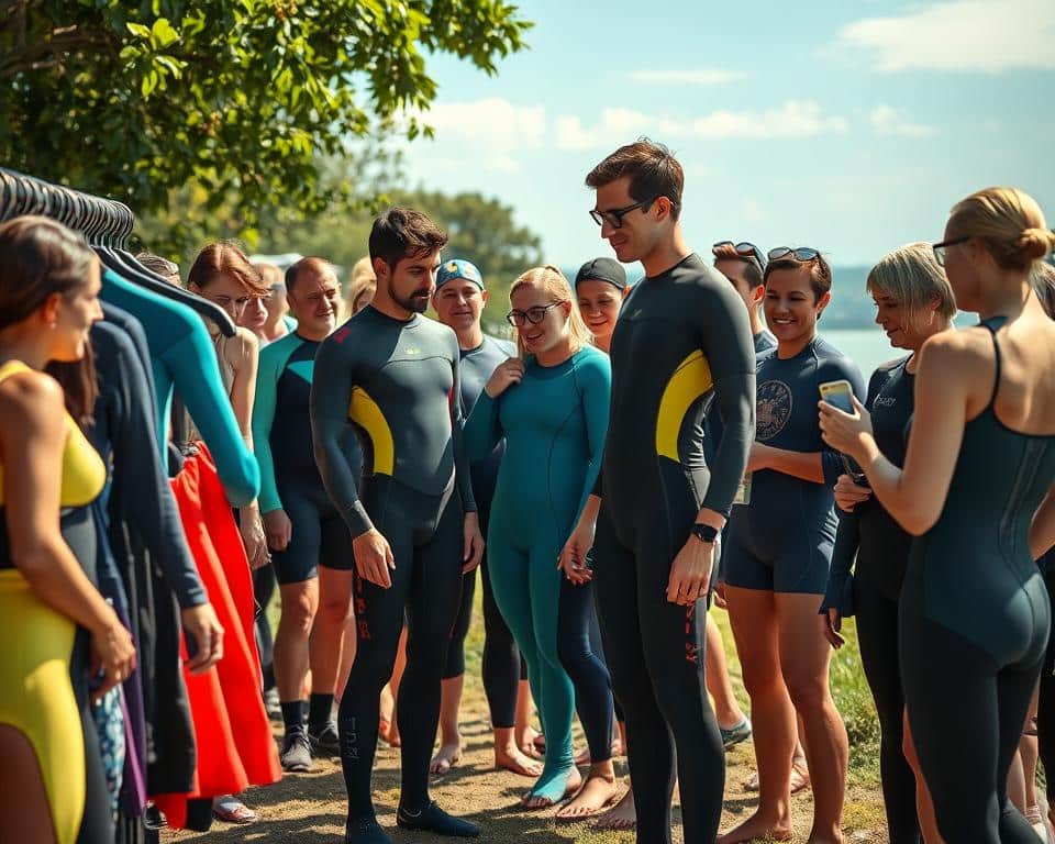 selecting wetsuits