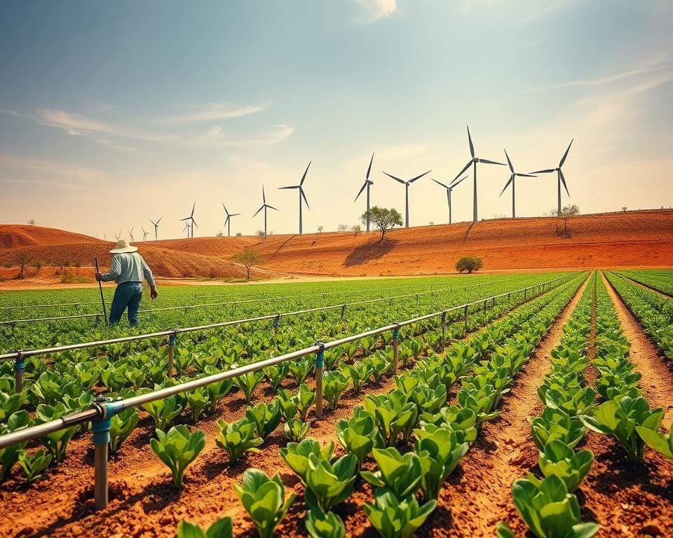 adaptation of farming to water scarcity