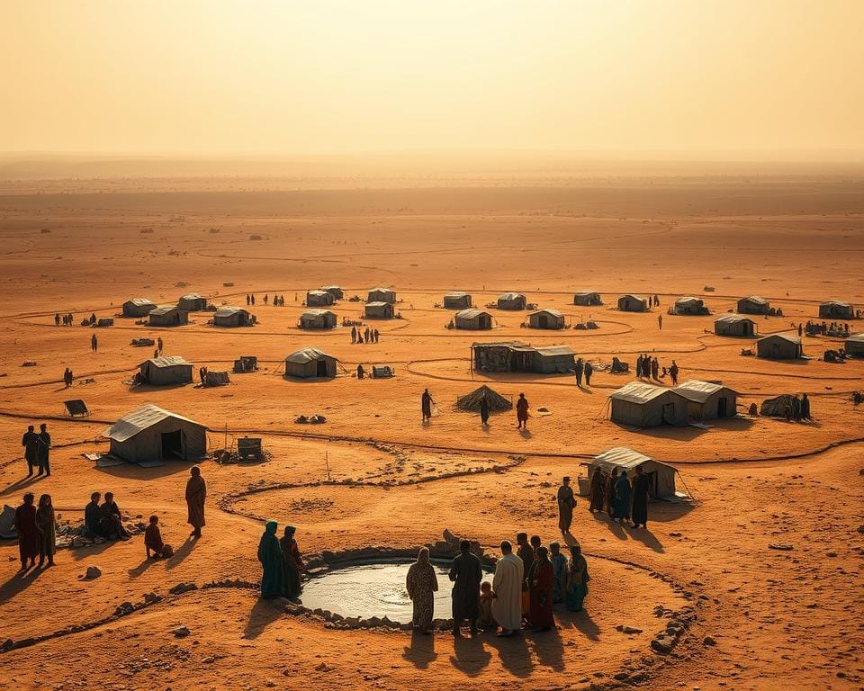 climate migration due to water scarcity