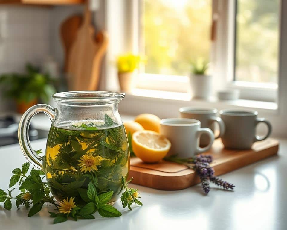 herbal infusions for hydration