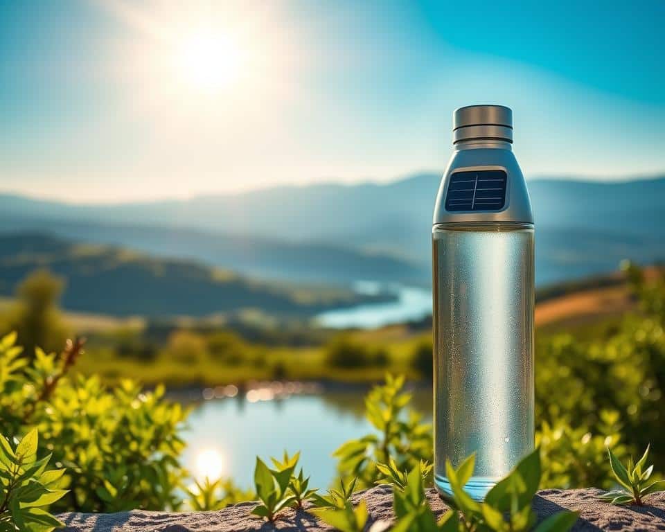 portable solar water purification bottles