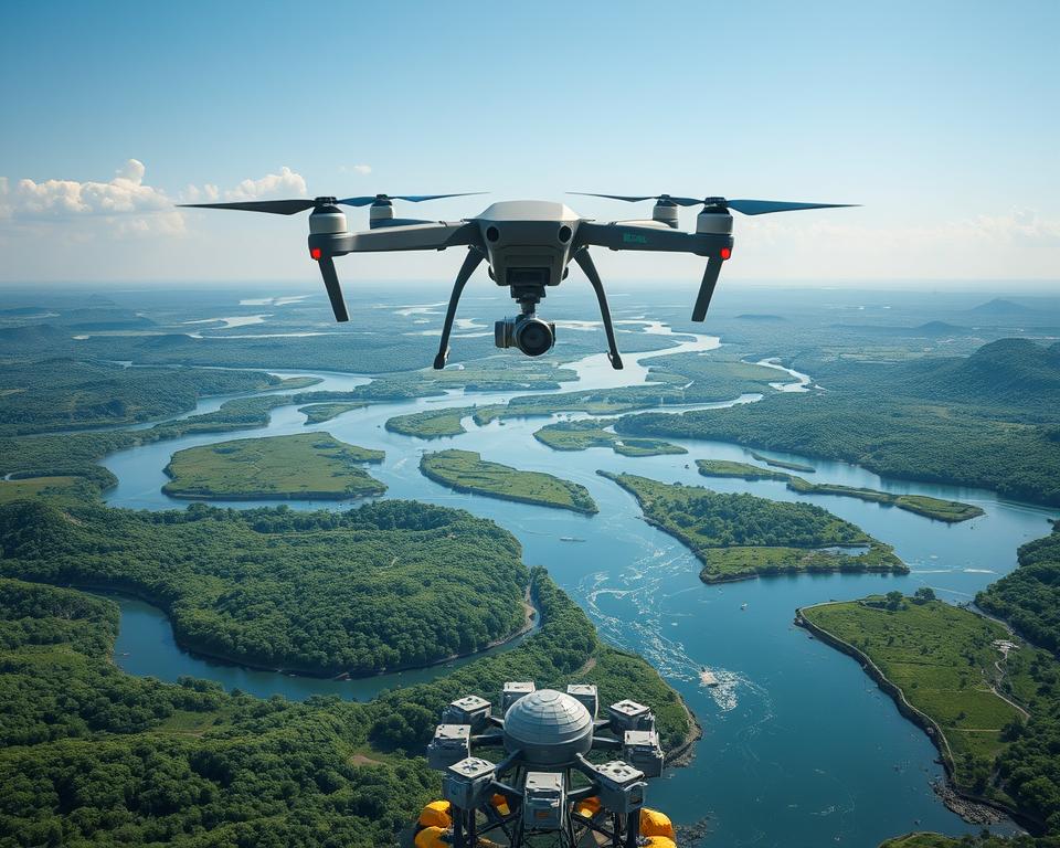 drone mapping of water resources