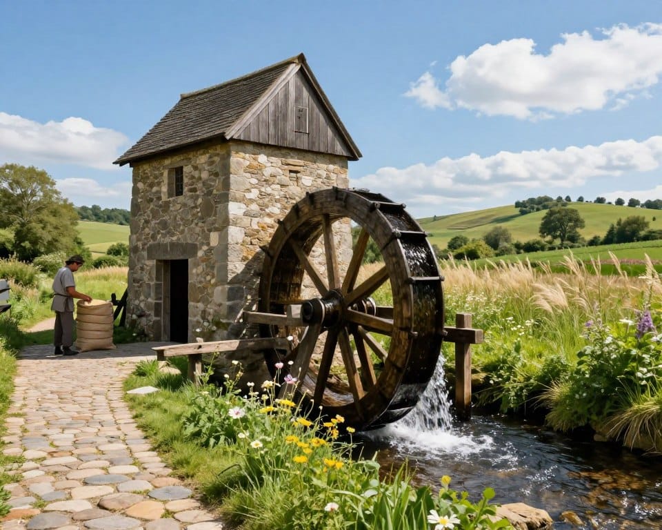 medieval watermills technology